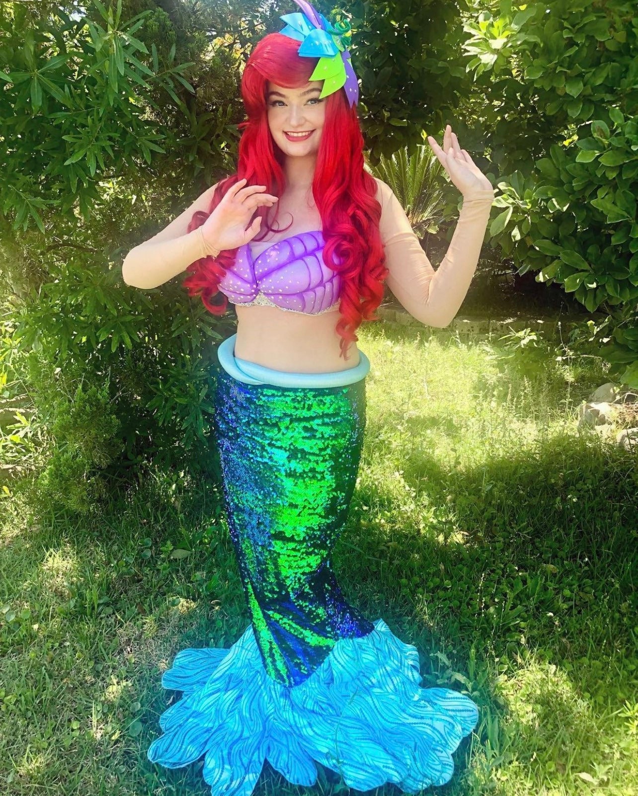 Cosplay Rockstar Wigs lot of 3 Drag Queen Costume Halloween Ariel Mermaid Disney Amazon.com: SUIT YOURSELF Long Ariel Wig for Children  main image 3