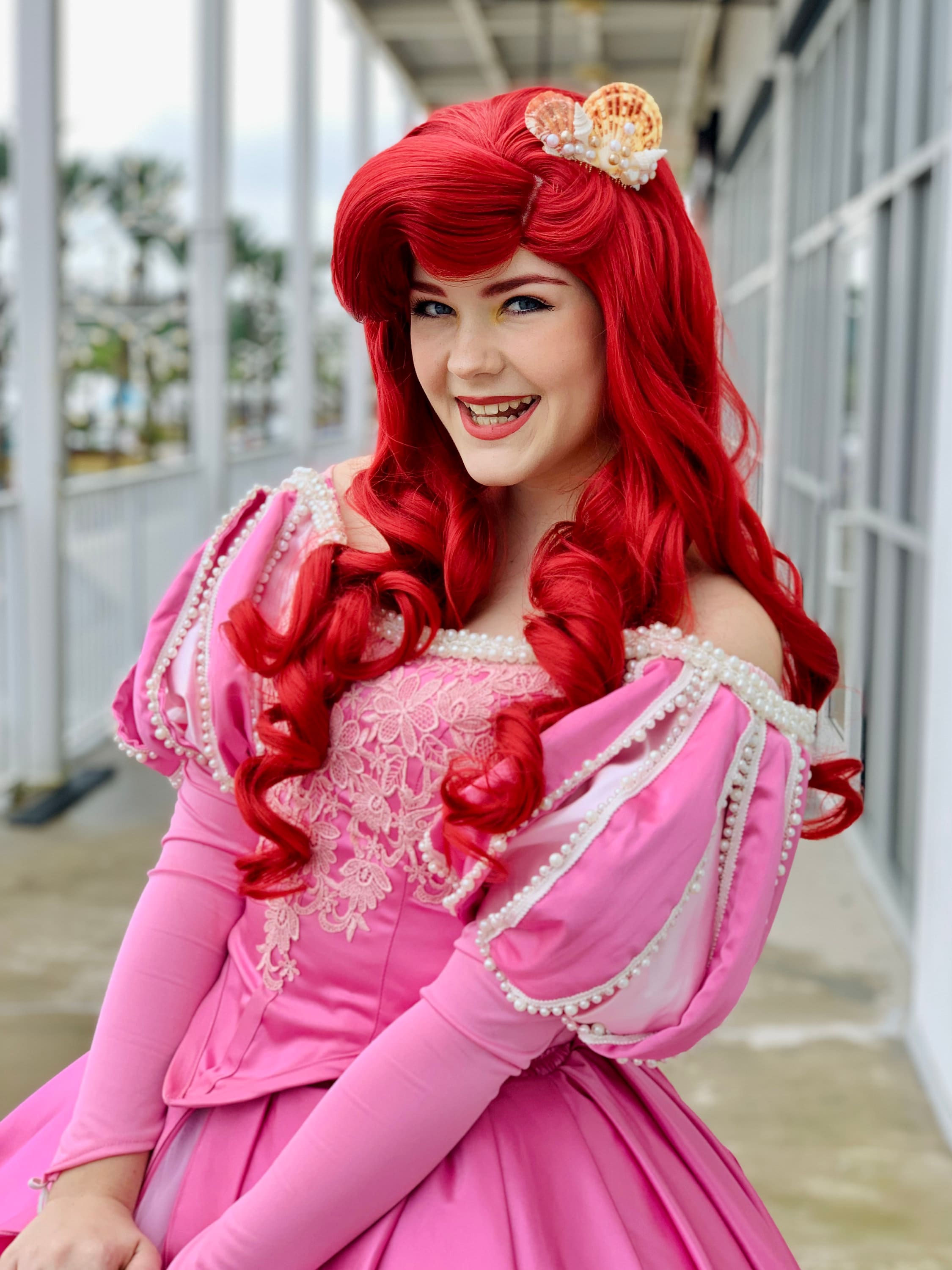Cosplay Rockstar Wigs lot of 3 Drag Queen Costume Halloween Ariel Mermaid Disney Mermaid Wig products for sale | eBay main image 3