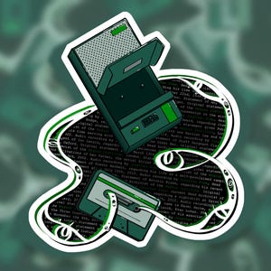 Das Magnus-Archiv | Tonbandgerät Sticker