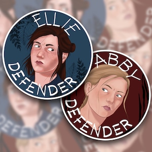 De laatste van ons | Abby en Ellie verdedigerbadges