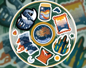 Mitski - Puberty 2 Album Sticker Sheet