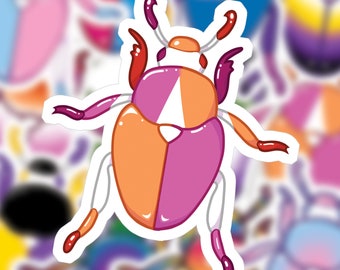 Pride Beetles Stickers