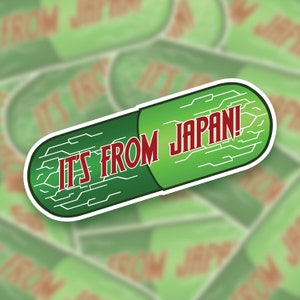 Wees meer chill | Het komt uit Japan! Sticker