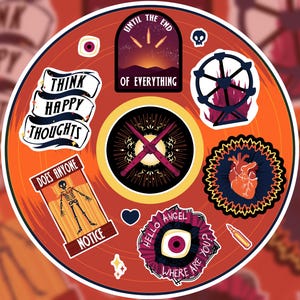 Stickervel My Chemical Romance: I Brought You My Bullets, You Brought Me Your Love