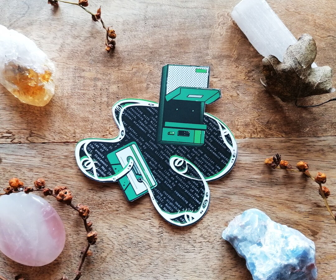 The Magnus Archives Tape Recorder Sticker Etsy