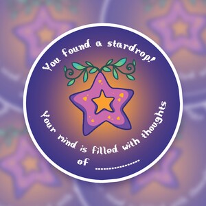 Stardew Valley Stardrop Sticker