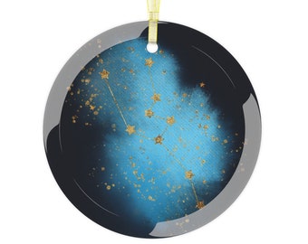 Taurus zodiac gift - Christmas Tree Ornament