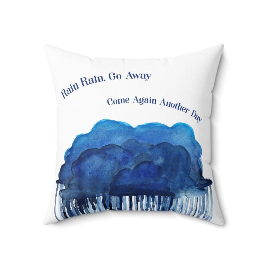 Furry Cloud Pillow, Nature Throw Pillow, Cloud Decor, Stuffed