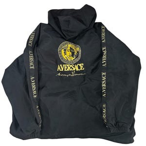 Versace Logo Jacket - Etsy