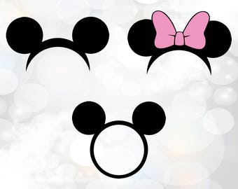 Download Minnie Mouse Monogram Svg Etsy