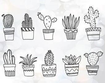 Cacti Svg Etsy