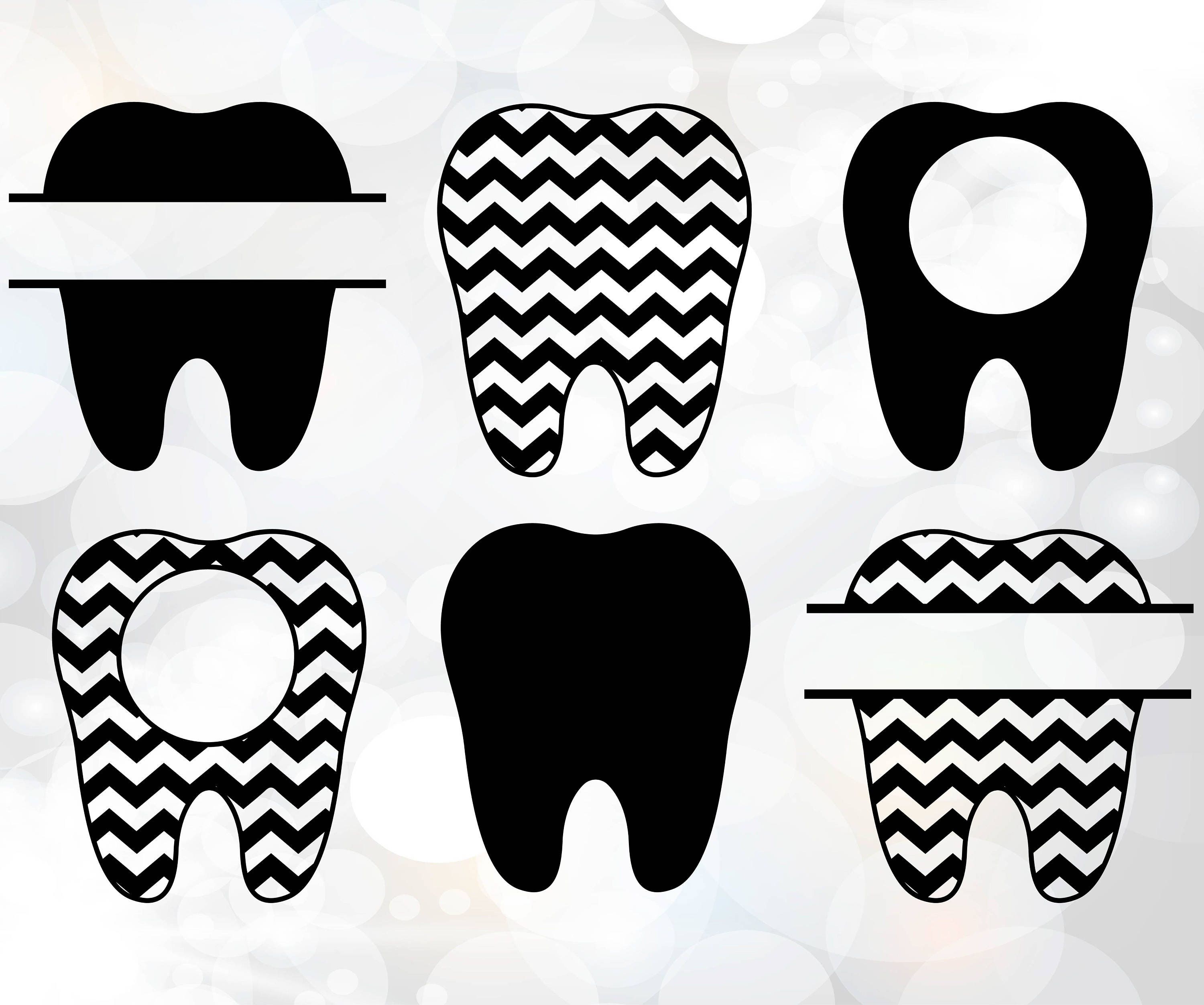 Download Tooth svg tooth monogram svg tooth fairy clipart teeth | Etsy