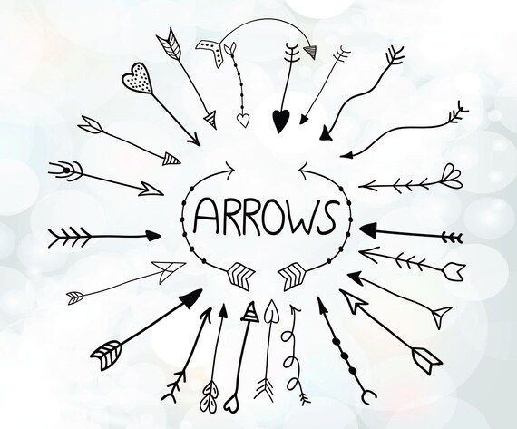 Download Arrow Svg Boho Arrow Vector Digital Download Svg Png Etsy