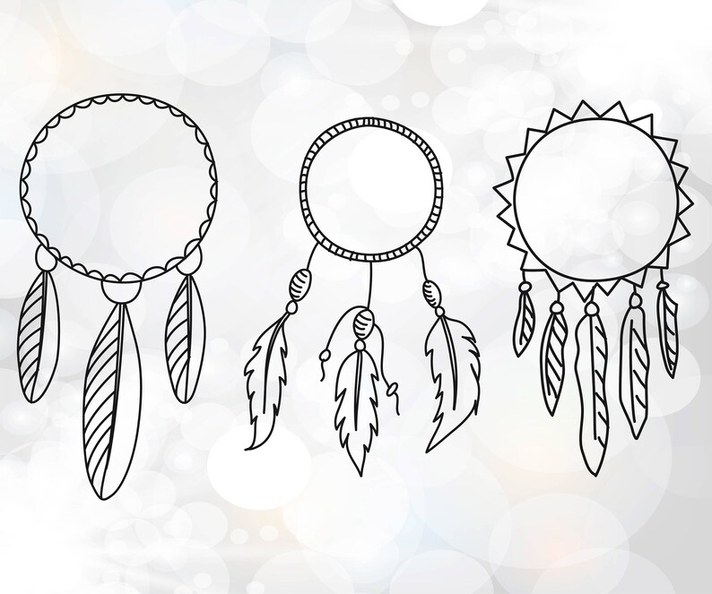 Download DREAM CATCHER SVG cut files Dreamcatcher Monogram Frame ...