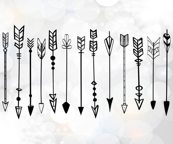 Download Arrow svg clipart Arrow vector svg png dxf Arrow SVG File | Etsy