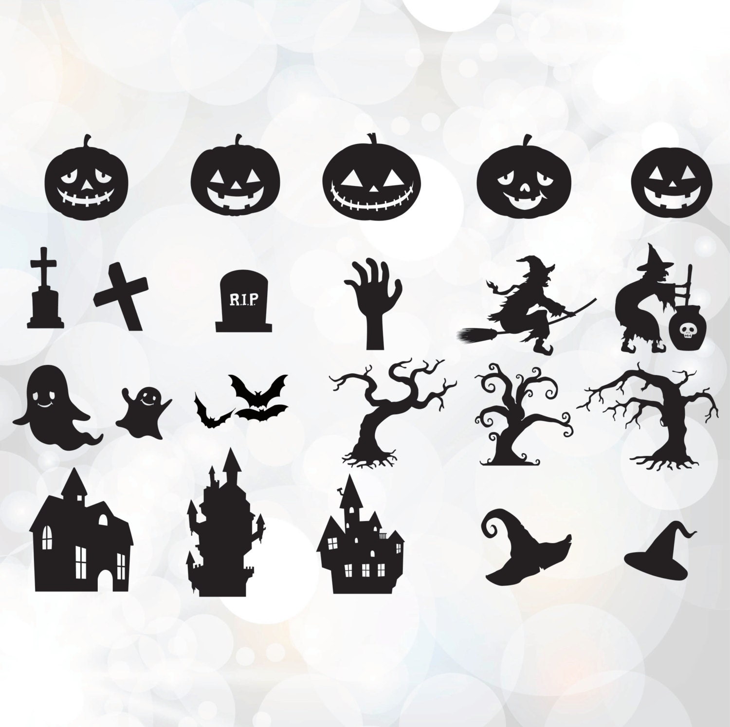 Halloween Cutting Files Halloween bundle SVG Halloween SVG ...