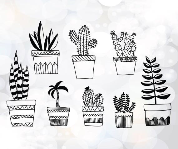 Download Indoor plants svg Plants Cut files for Cricut SVG | Etsy