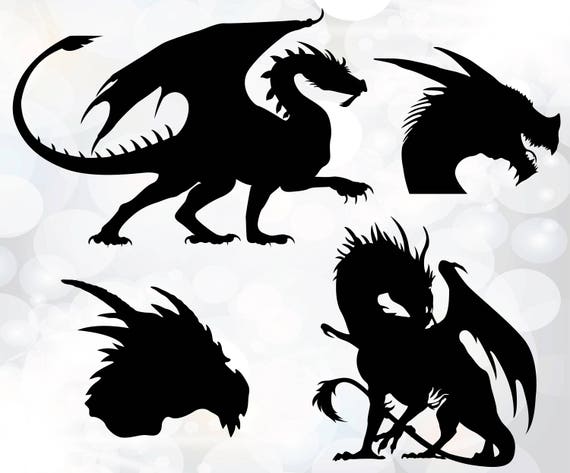 Download Dragons Svg Game of thrones dragons svg Dragon cut files | Etsy
