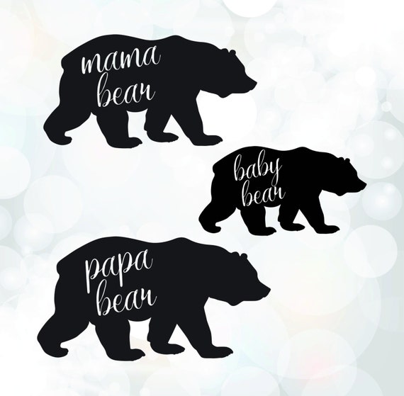 Bebe Ours Svg Maman Ours Et Papa Ours Coupe Files Pour Etsy Bebe Ours Svg Maman Ours Et Papa Ours Coupe Files Pour Etsy