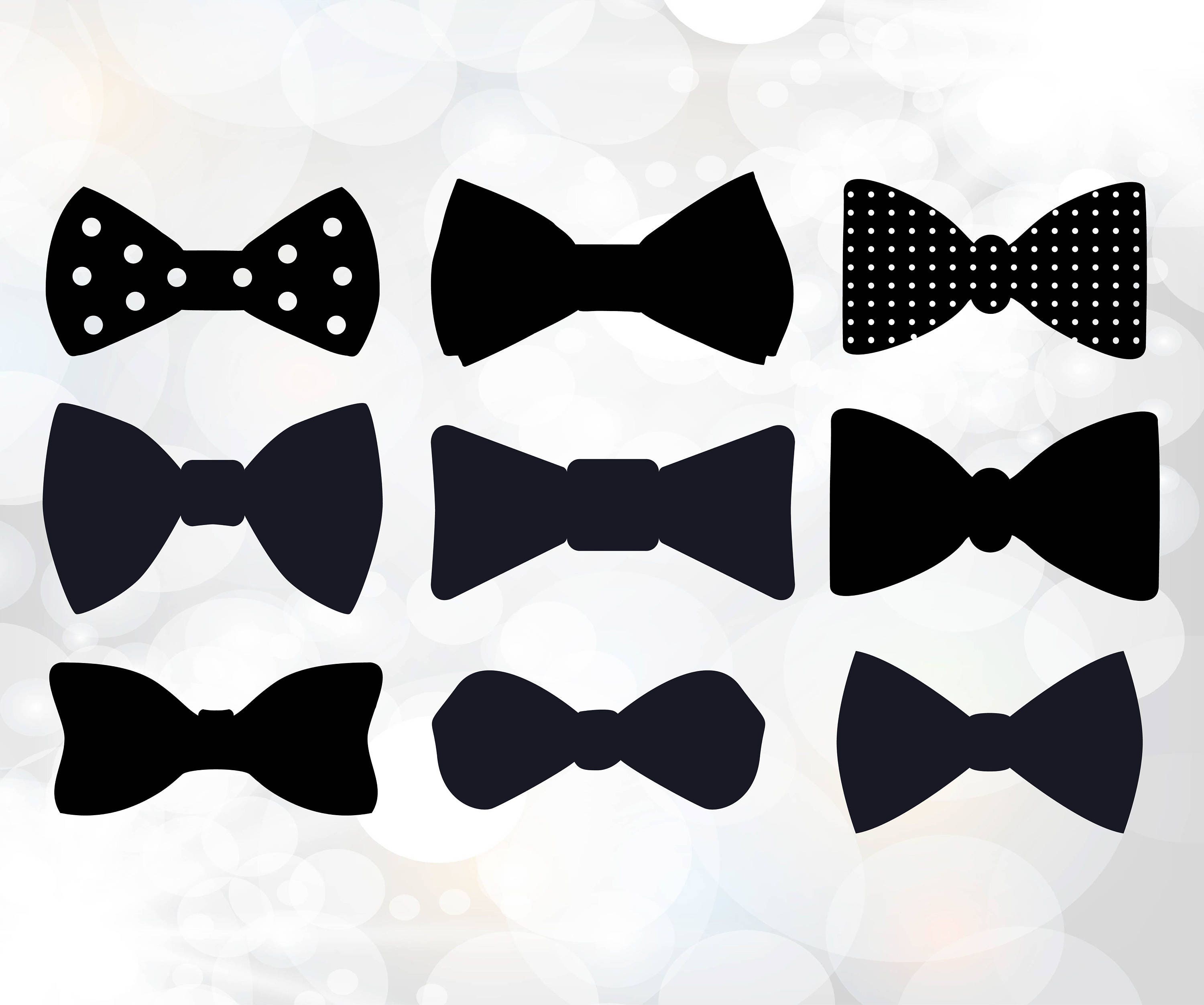 Bow Tie Clipart Bowtie Cuttable Designs SVG DXF EPS Bows | Etsy