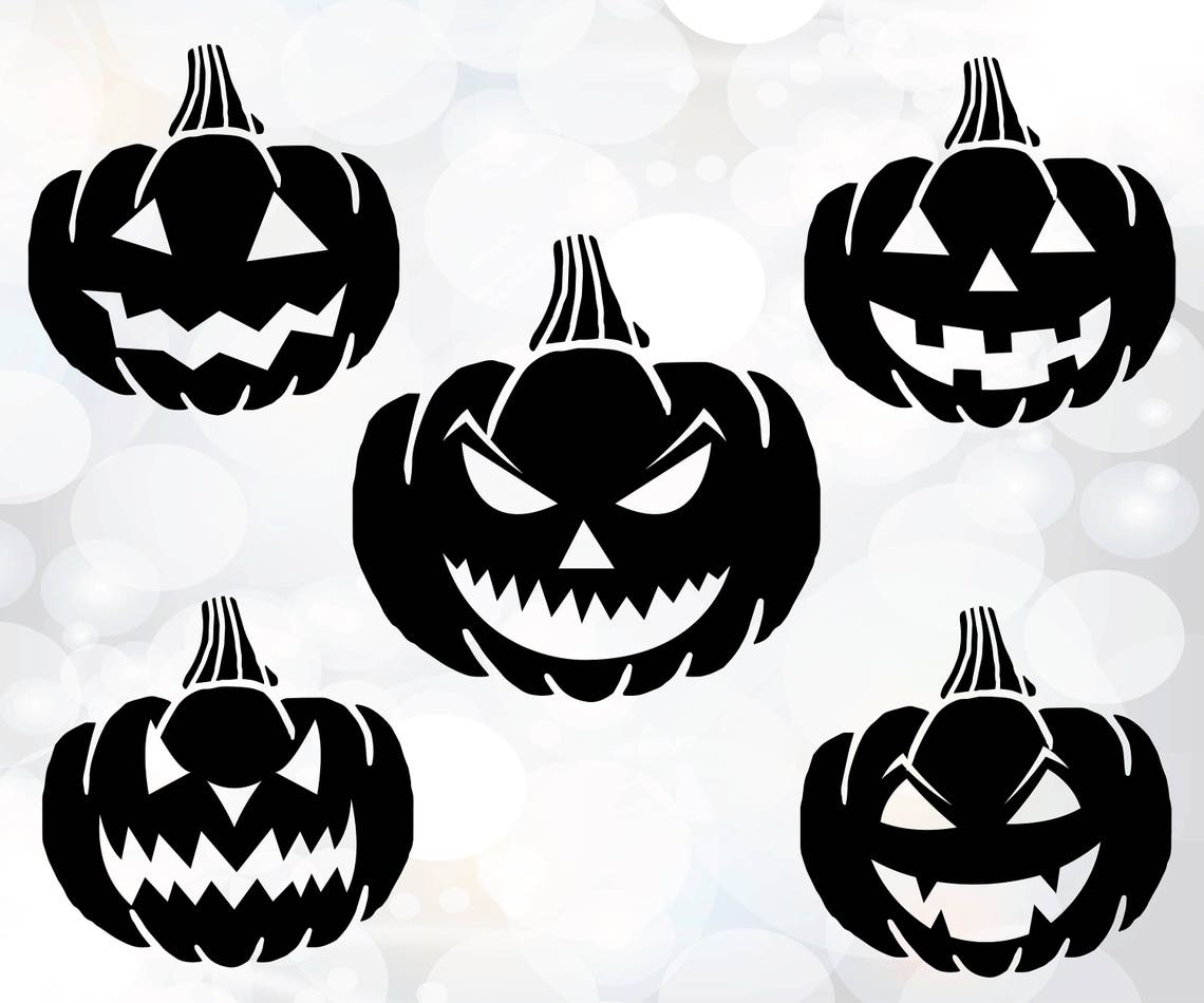 Calabaza svg Halloween calabaza svg archivos descarga | Etsy