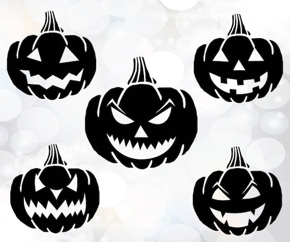 Pumpkin Svg Halloween Pumpkin Svg Files Digital Download | Etsy