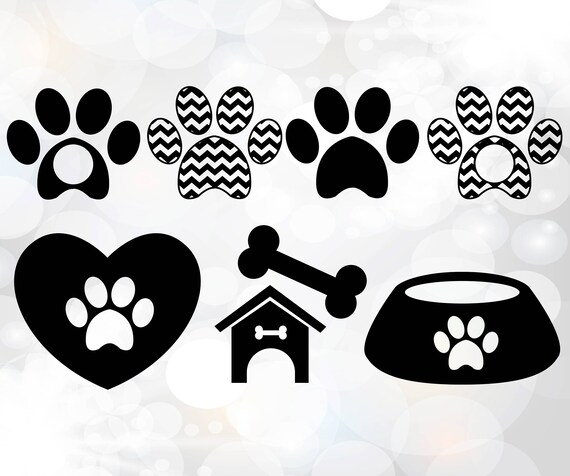 Download Dog Love Collection Dog Paw Svg File Dog Love Svg Svg Etsy