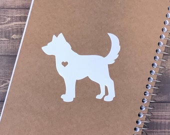Husky Sticker  |  Husky Mom  |  Husky Dad  |  Dog Sticker  |  Decal
