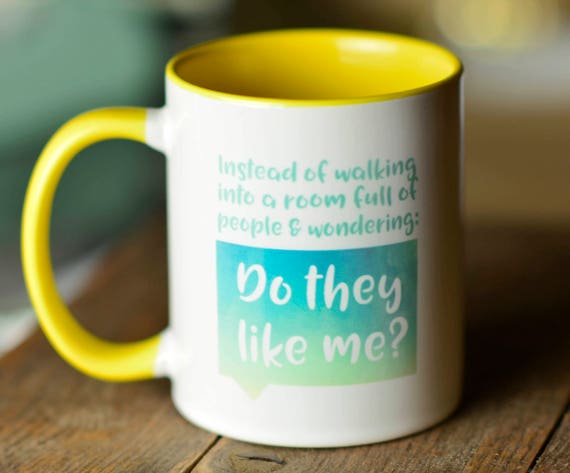Self Confidence Mug Encouragement Social Anxiety Mug Face Your Fears Encouragement Mug Gift For Friend Mental Health