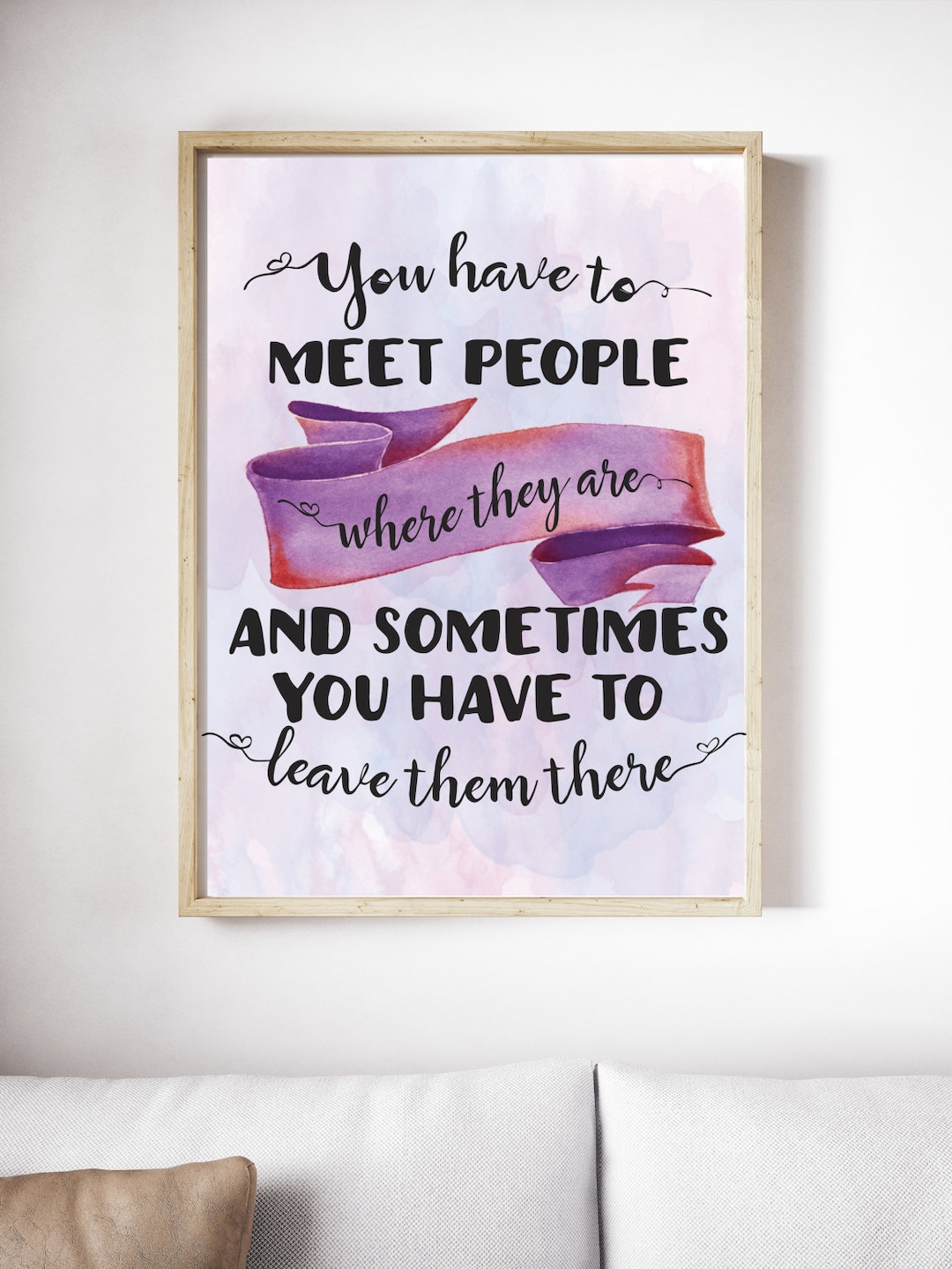 You Have to Meet People Where They Are...iyanla Vanzant Quote - Etsy