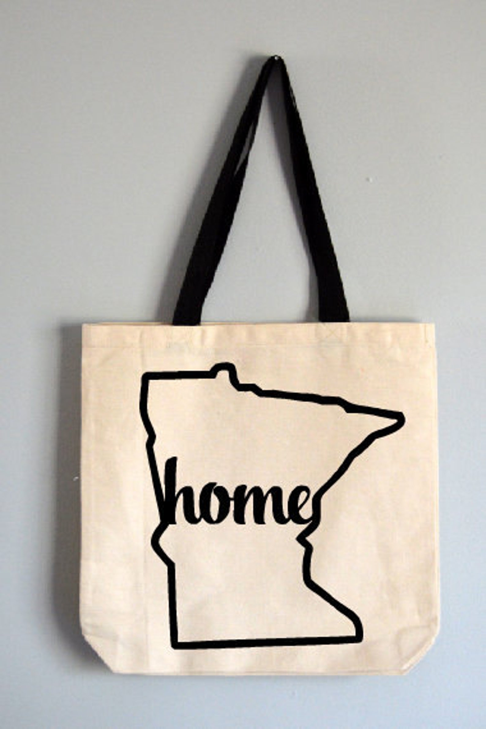 Minnesota Tote Bag State Tote Bag Novelty Tote Bag Home Etsy