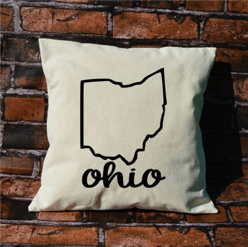 Ohio Pillow Gift Decorative Pillows Image 0