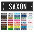Personalised Keyring Custom Key Ring License Number Plate Rego Style Key Tag School Bag Tag product logo