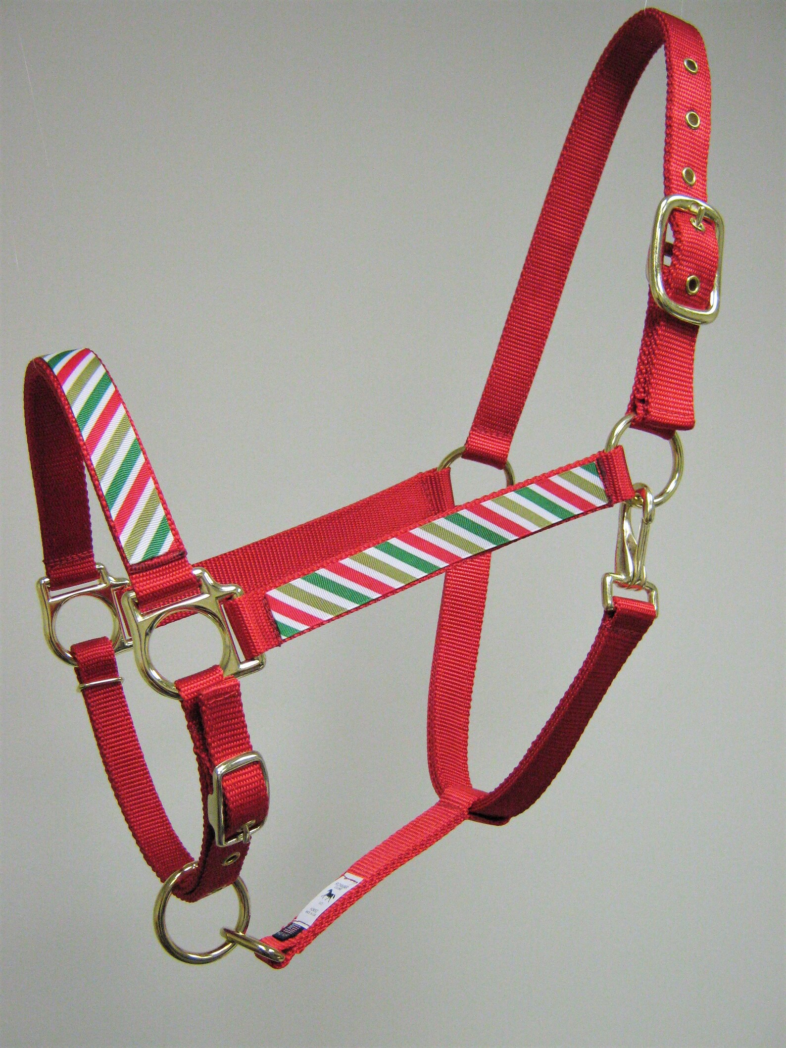Christmas Horse Halter Holiday Draft Halter Argyle Large Etsy