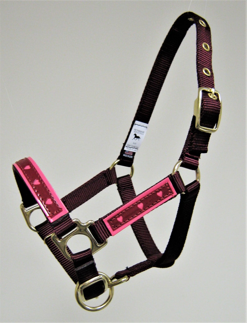 Cute Mini Horse Halter Mini Heart Mini Horse Halter Heart Etsy