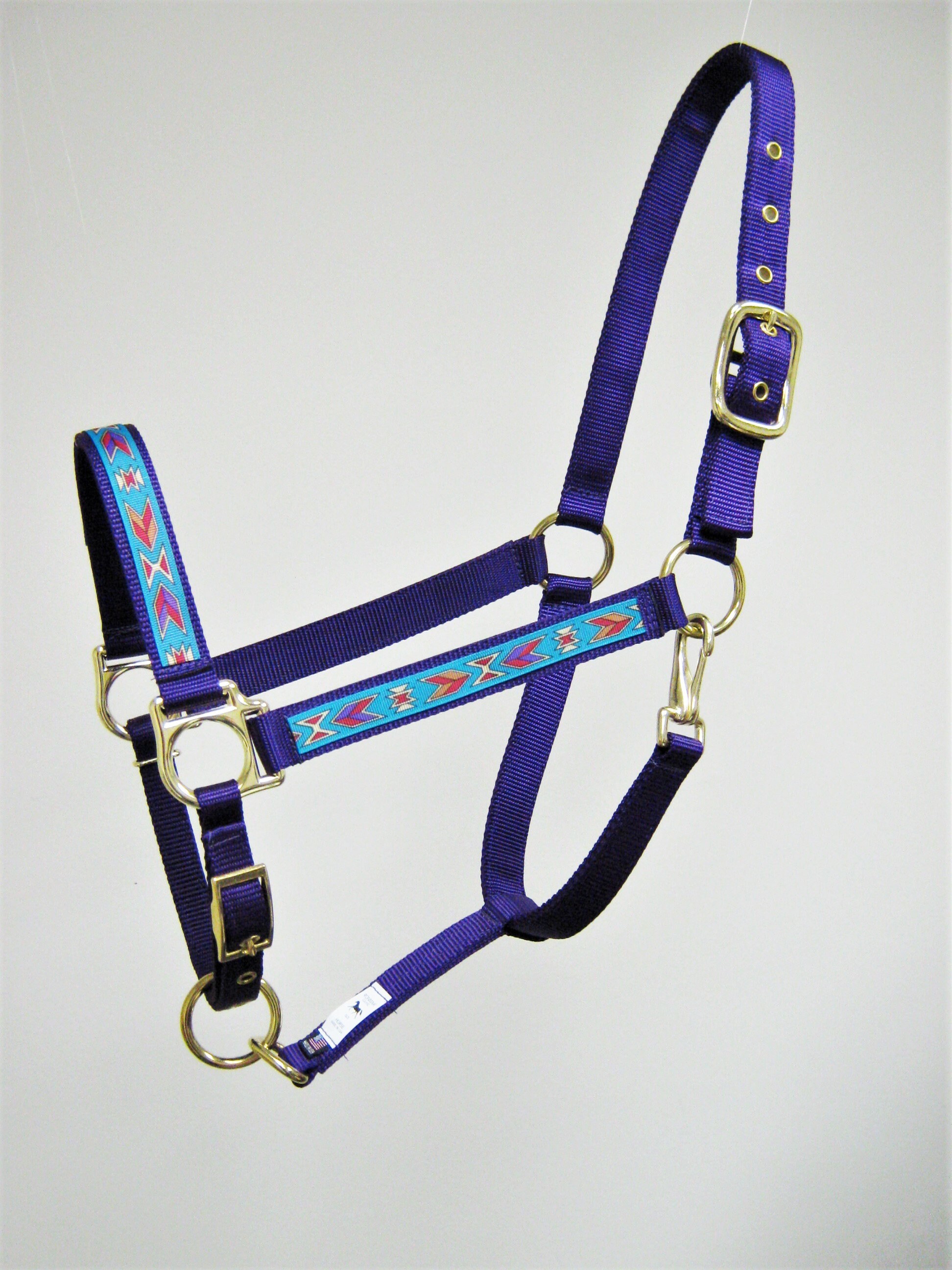 Aztec Arrow Horse Halter Southwest Draft Horse Halter Etsy