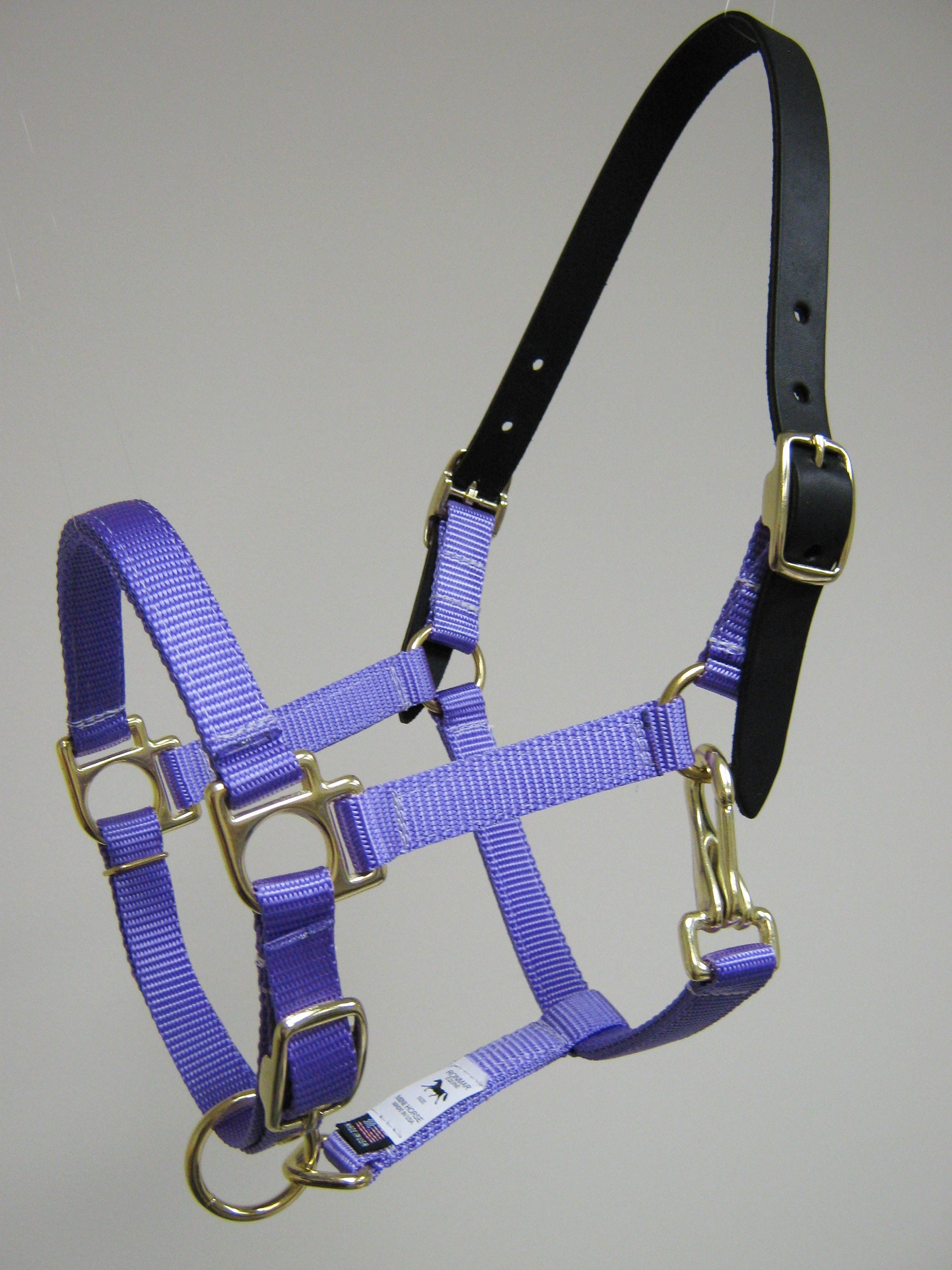 Leather Crown Mini Horse Halter Breakaway Crown Horse Halter Etsy