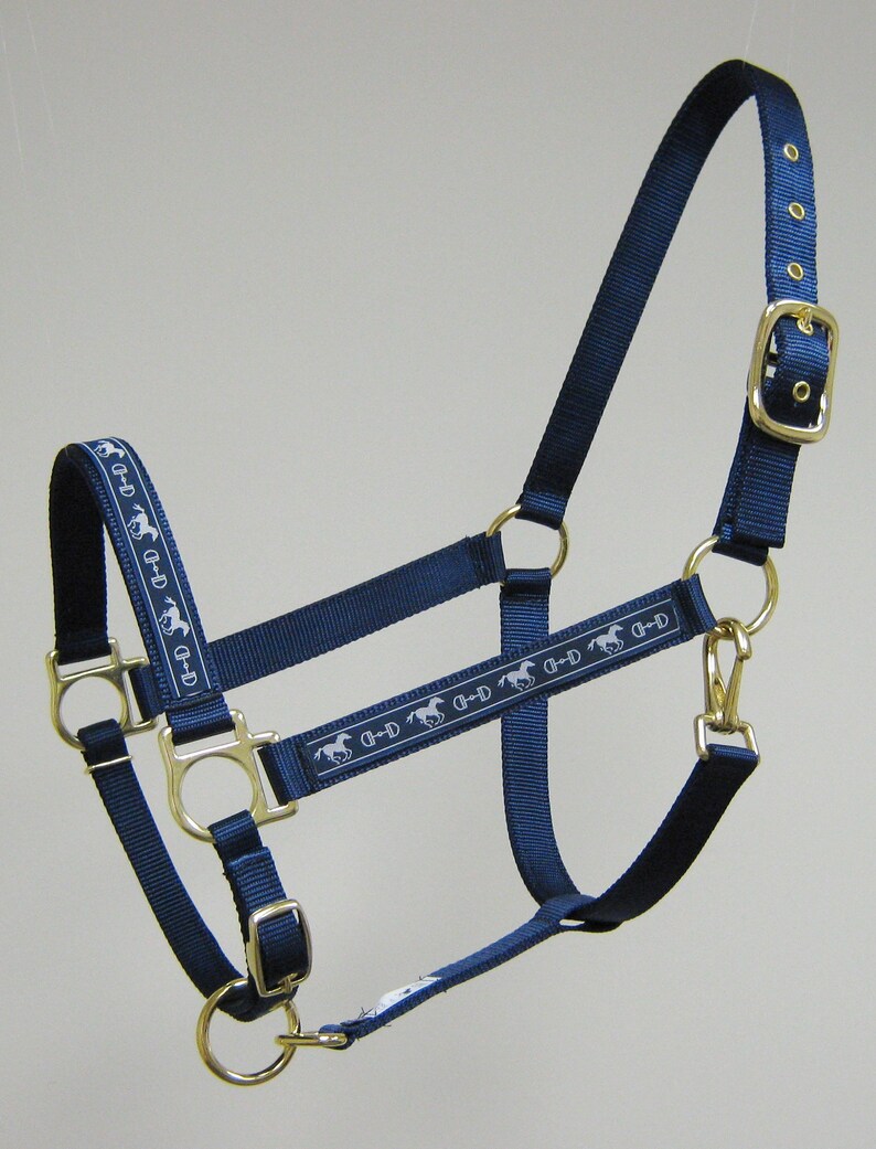 Horses with Bits Horse Halter Bit Design Draft Halter Custom Etsy