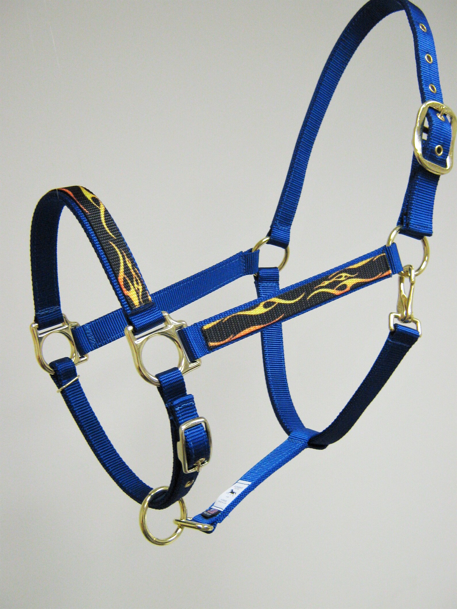 Flames Horse Halter Custom Draft Halter Fancy Pony Halter Etsy