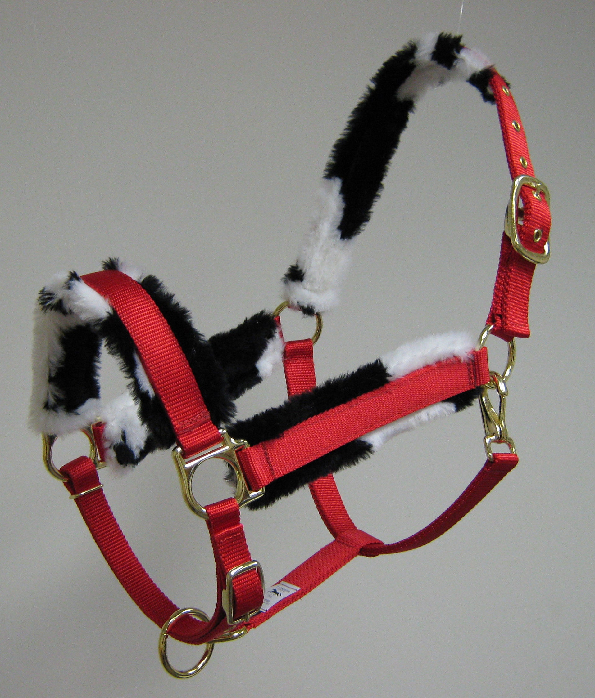 Furlined Horse Halter Padded Horse Halter Purple Horse Etsy