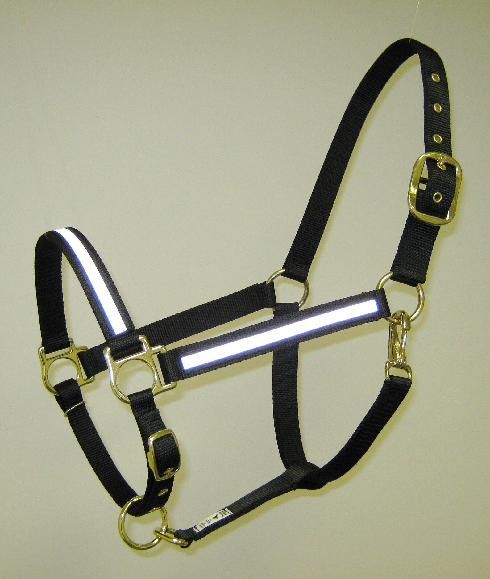 Reflective Horse Halter Reflective Ribbon Draft Horse Halter Etsy