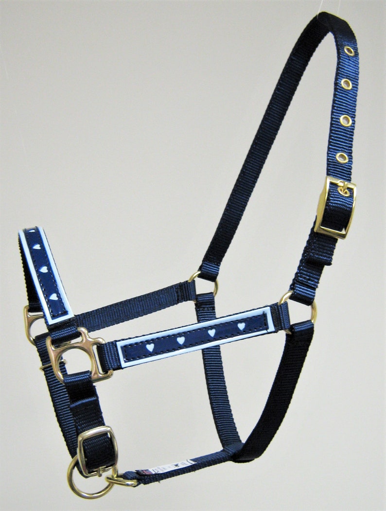 Cute Mini Horse Halter Mini Heart Mini Horse Halter Heart Etsy