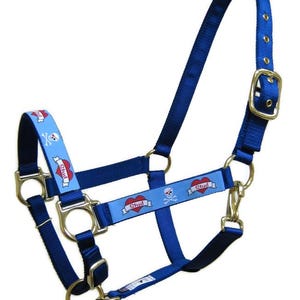 Love Stud Horse Halter, Stud Heart Draft Horse Halter, Designer Horse Halter, Custom Large Horse Halter