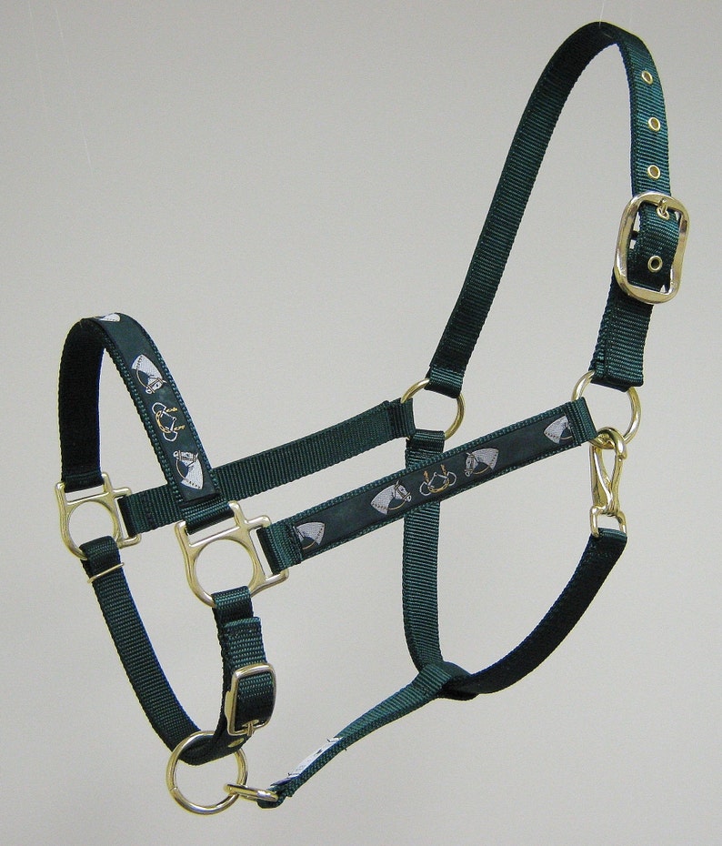 Horses With Bits Horse Halter Bit Design Draft Halter Custom Etsy