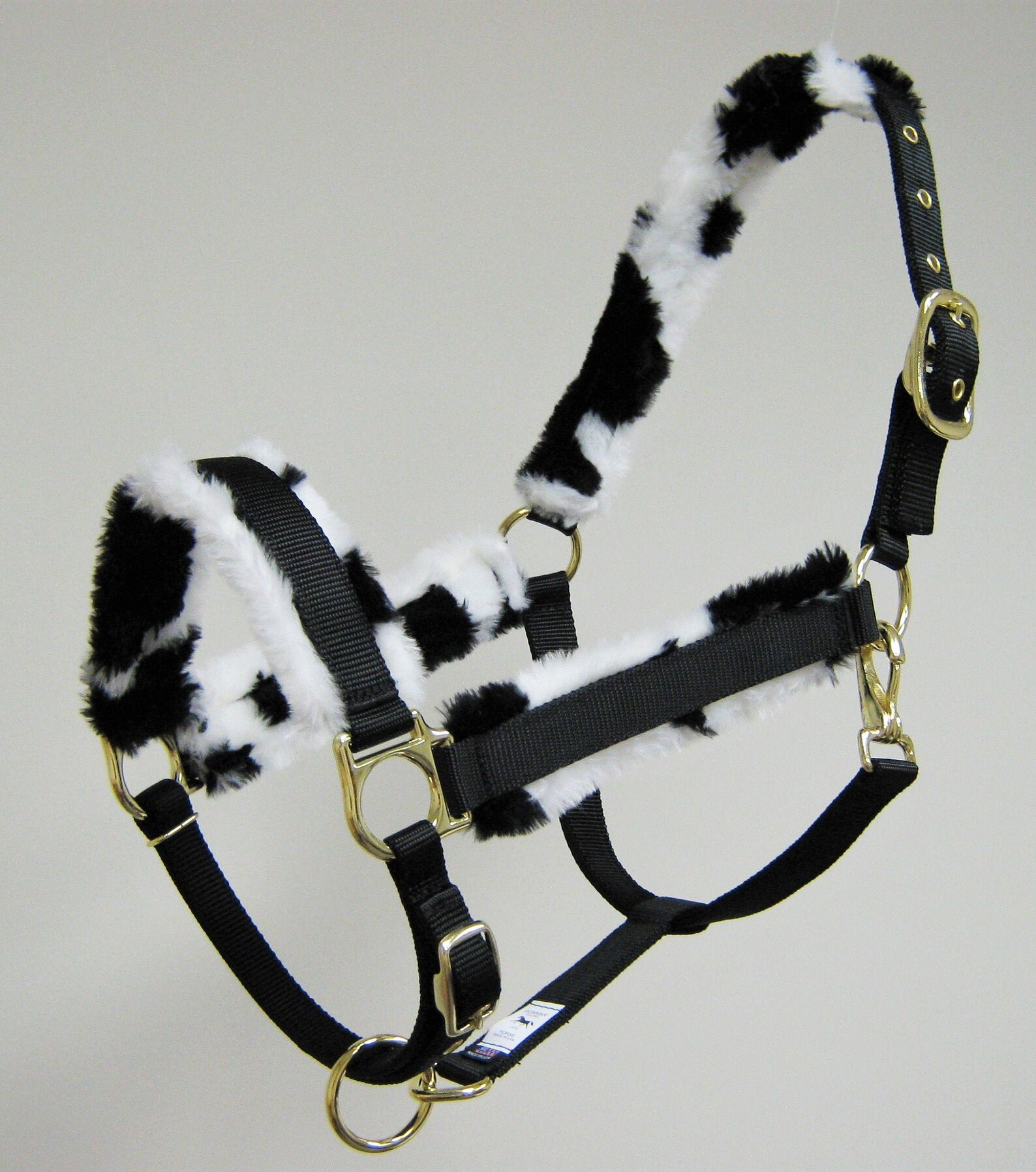 Furlined Horse Halter Padded Horse Halter Purple Horse Etsy