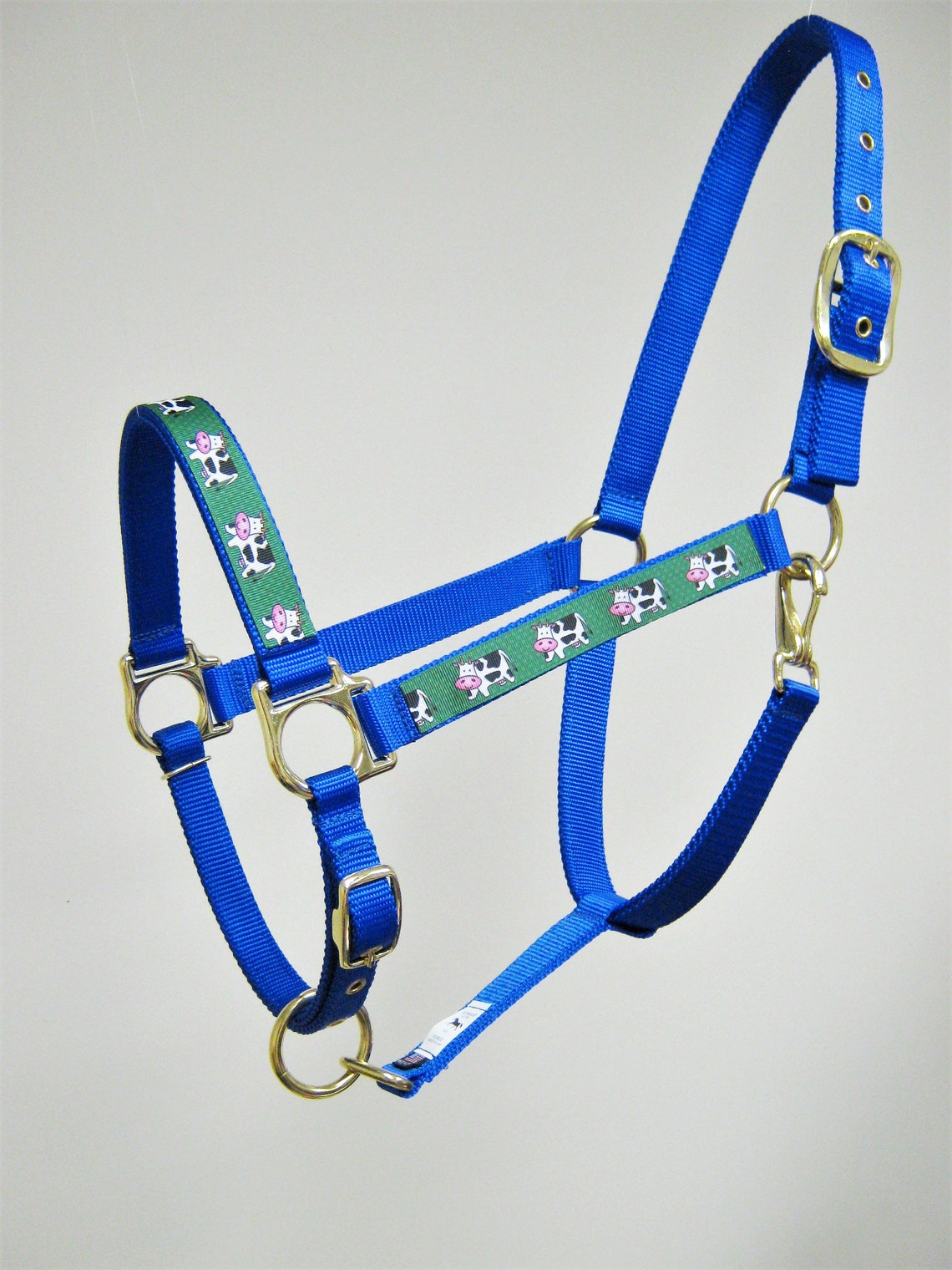 Milk Cow Design Horse Halter Cute Cow Draft Horse Halter Etsy