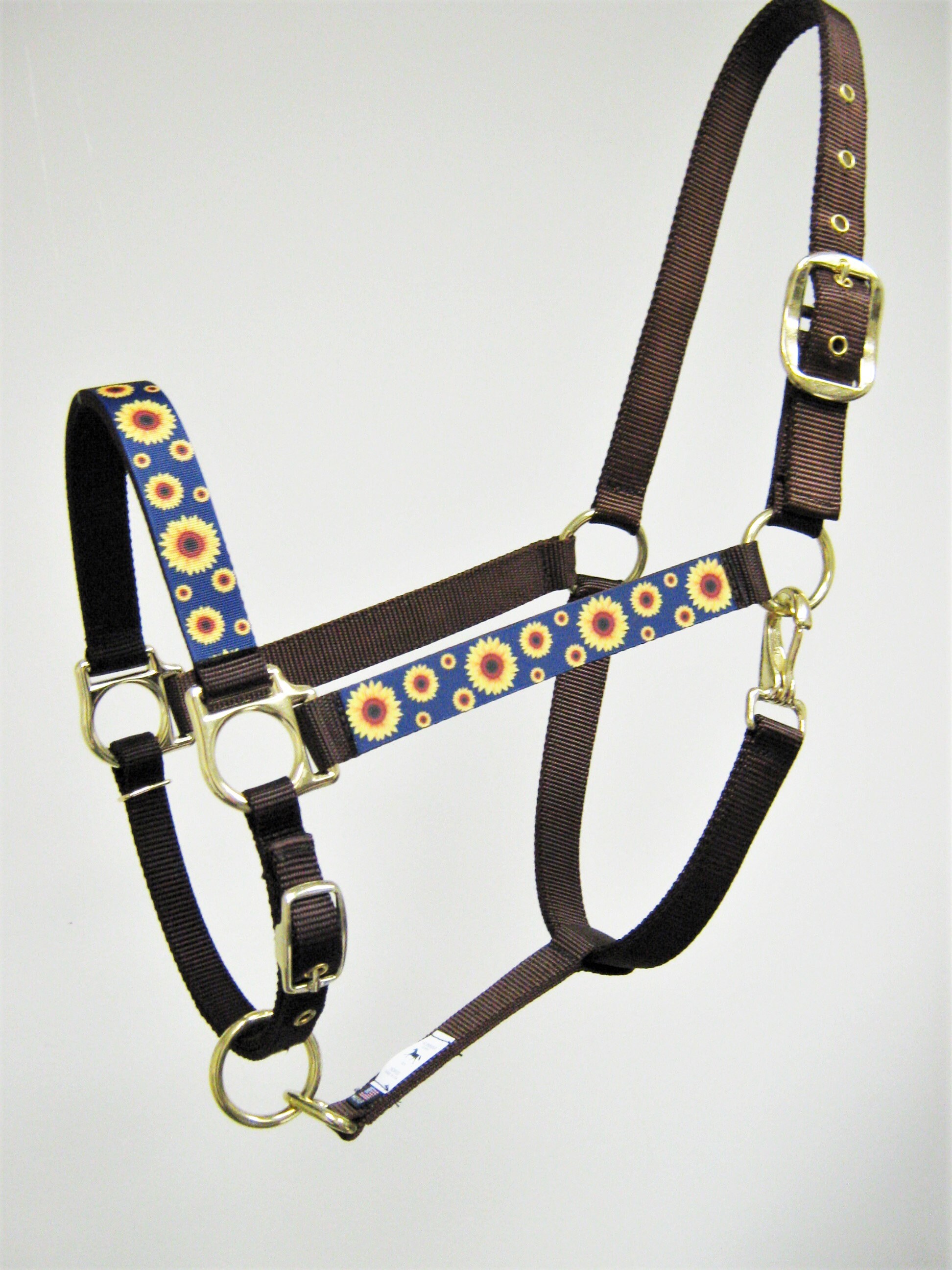 Sunflower Horse Halter Flower Draft Horse Halter Breakaway Etsy