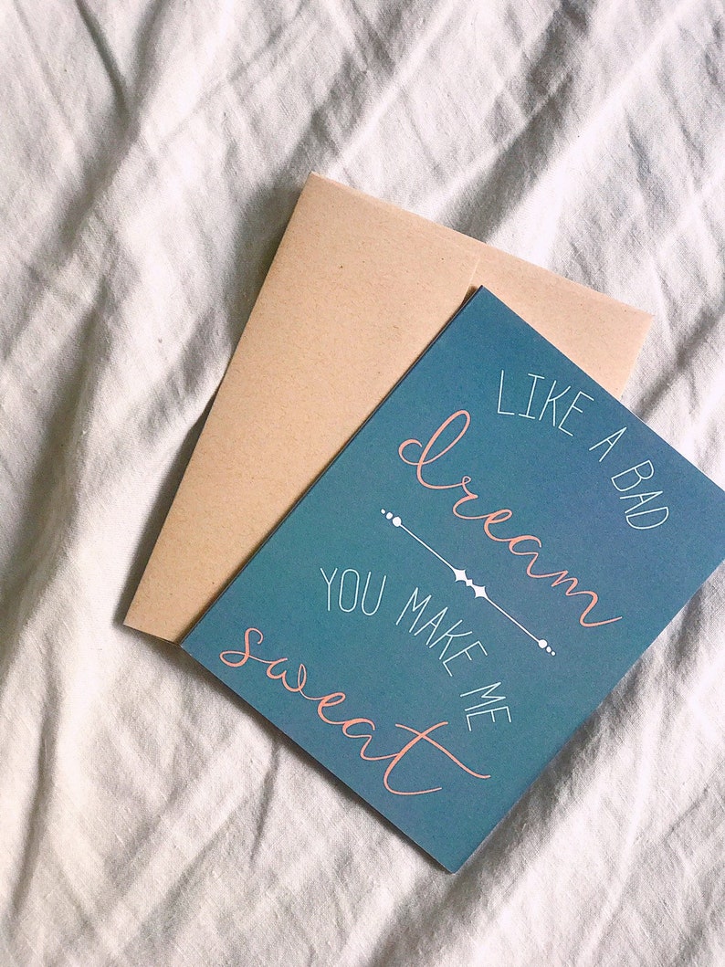 You Make Me Sweat Greeting Card Funny Love Card Funny Anniversary Card For Girlfriend Boyfriend Card For Wife Husband Valentine S Greeting Cards Paper Party Supplies Delage Com Br