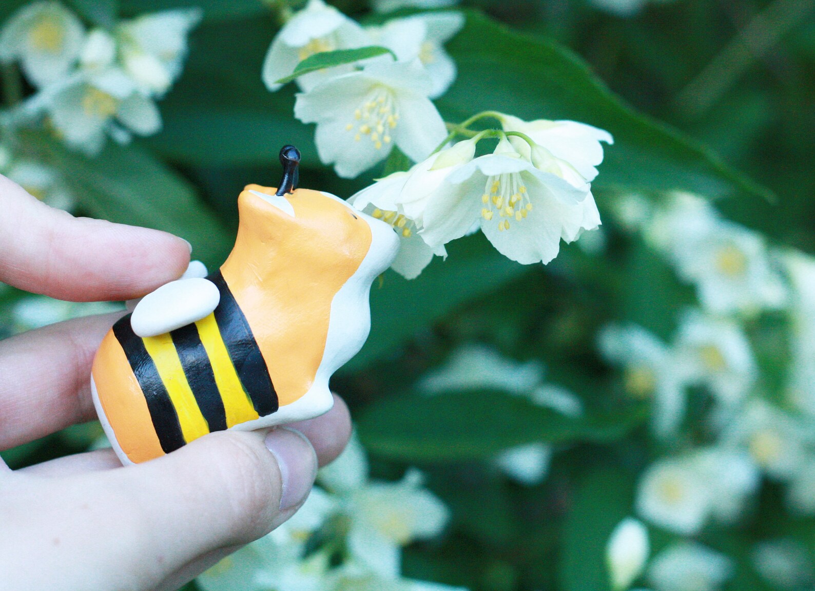 Corgi Bee Figurine Miniature Spirit Animal Totem | Etsy