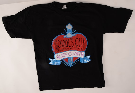 90s ALICE COOPER SCHOOLSOUT tシャツ バンド バンT 90s ALICE COOPER SCHOOLSOUT tシャツ バンド バンT - メルカリ